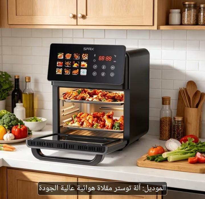 قلاية هوائية متعددة الوظائف بدون زيت قلاية هوائية بدون زيت متعددة الوظائف مع فرن وشواية