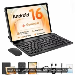 تابلت CRELANDER Android 16 بشاشة 10.1 بوصة وذاكرة 128GB